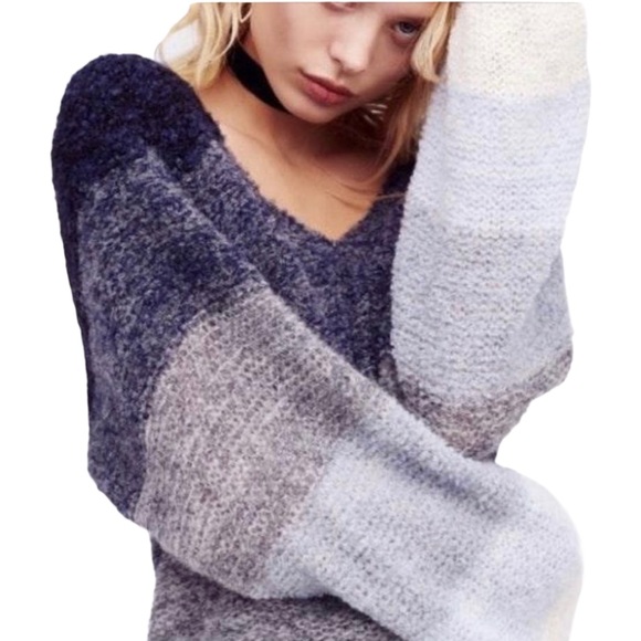 Free People Sweaters - Free People, Alpaca Cotton Candy pullover 💙